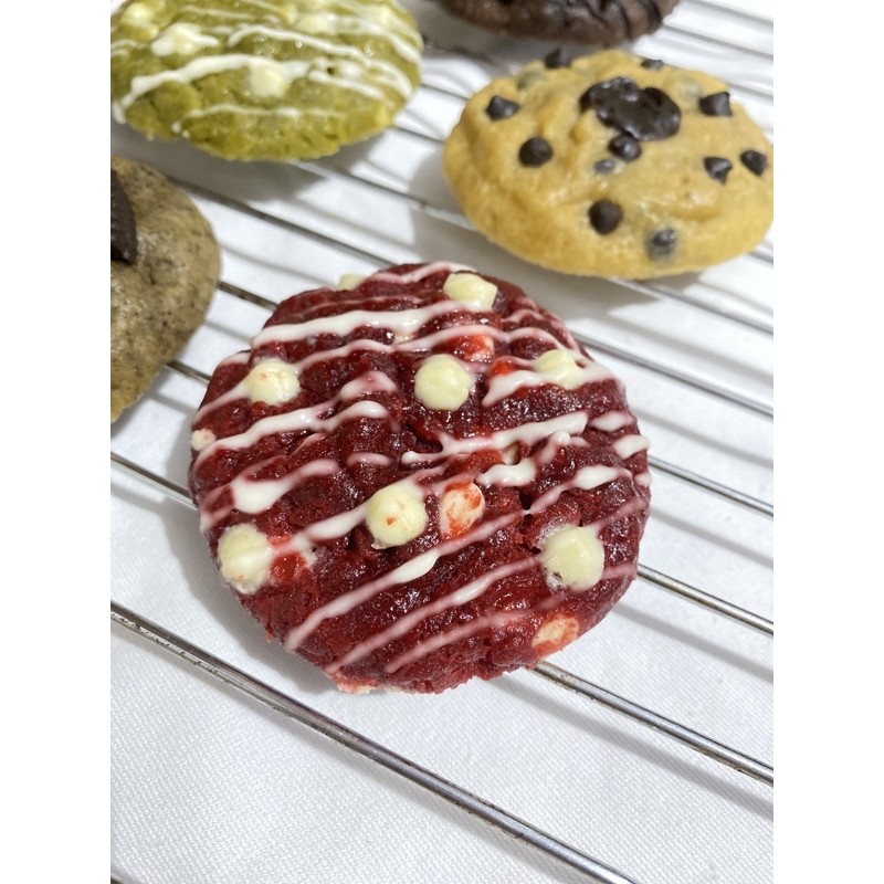 

redvelvet cheese cookies