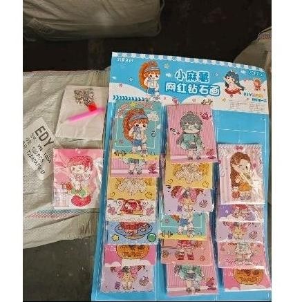 

PROMO Diamond painting Set 20pc Lembaran Teplak Lebar mb-64