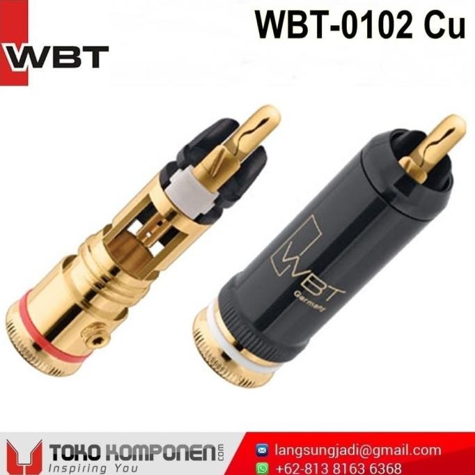 readyyy... wbt-0102 cu nextgen series rca plug cable connector wbt 0102 jack
