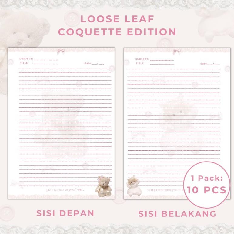 

ORIGINAL Binder Notebook Sekolah Kampus - Composition Pink Coquette A5 B5 / Binder B5 / Binder A5 / Binder Sekolah ed-76