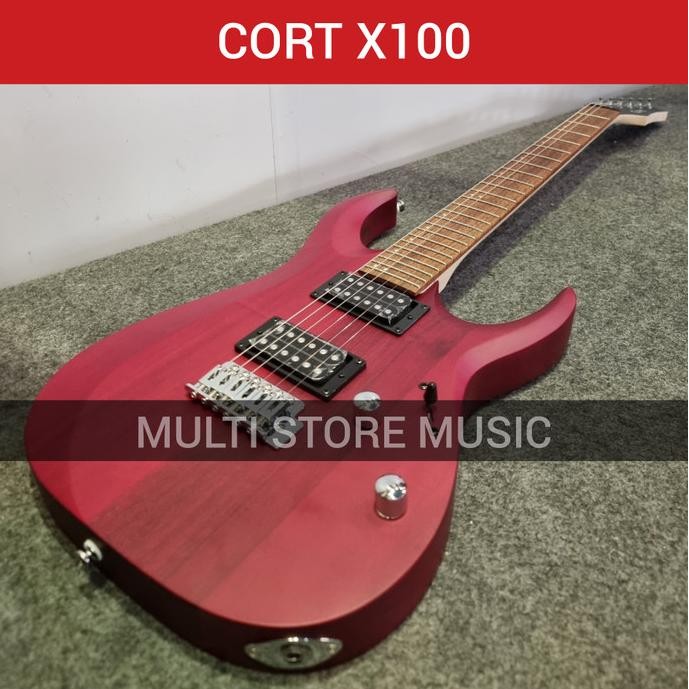Gitar Elektrik CORT X100 - CORT X 100 - CORT X 100 - ORIGINAL