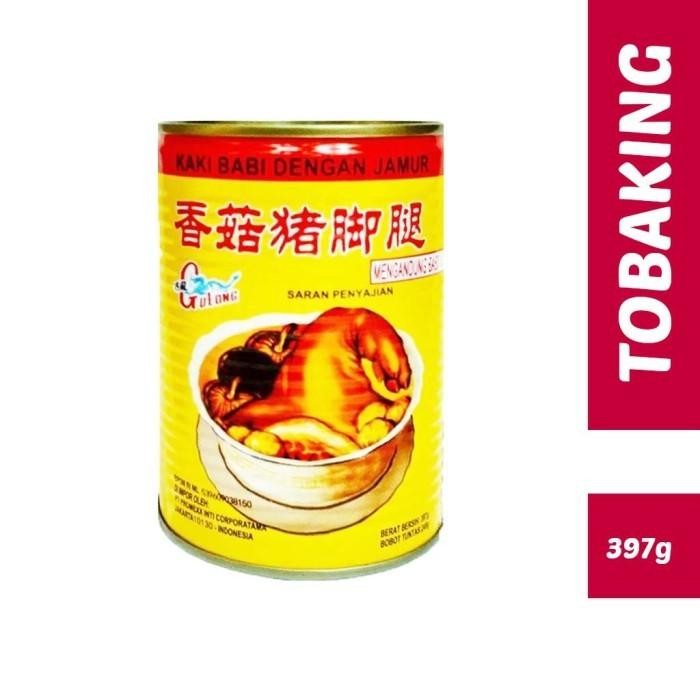 

Gulong Pork Leg With Mushroom Cukiok / Kaki Babi Dengan Jamur 397Gram Kualitas Terbaik