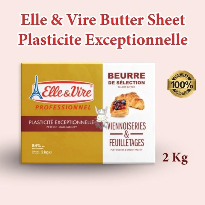 

Elle & vire Butter Sheet Plasticide Exceptionnelle 2Kg