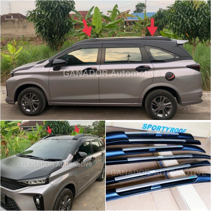 Terlaris Sporty Roof / Roof Rail Sporty ALL NEW AVANZA XENIA 2022 SALE