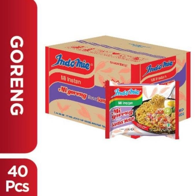 

TERMURAH 1 DUS ISI 40 PCS - INDOMIE GORENG SAMBAL MATAH TERMURAH