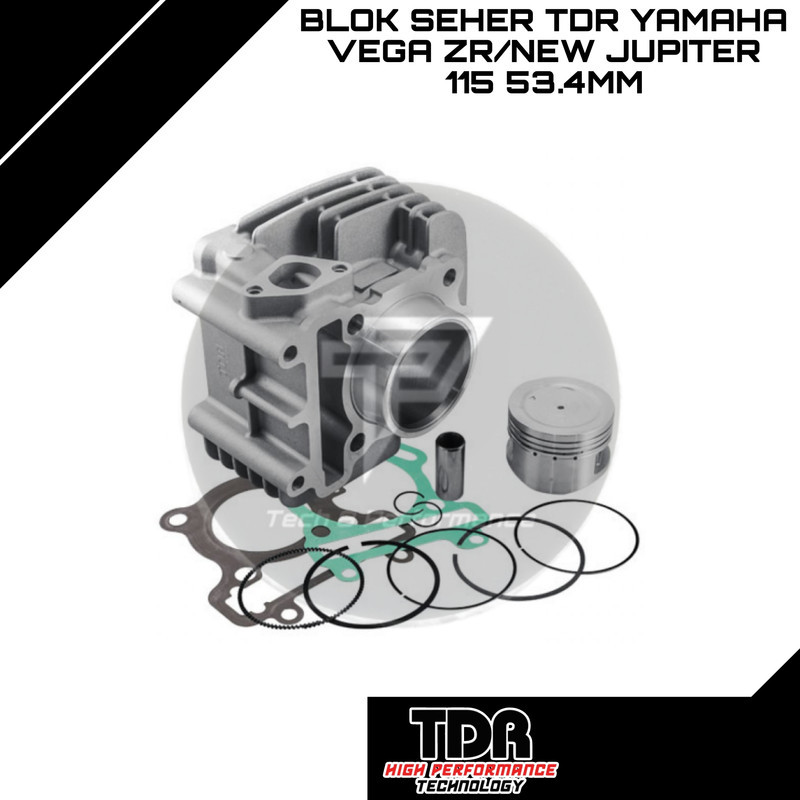 Blok Seher TDR Yamaha Vega ZR/New Jupiter 115 53.4MM