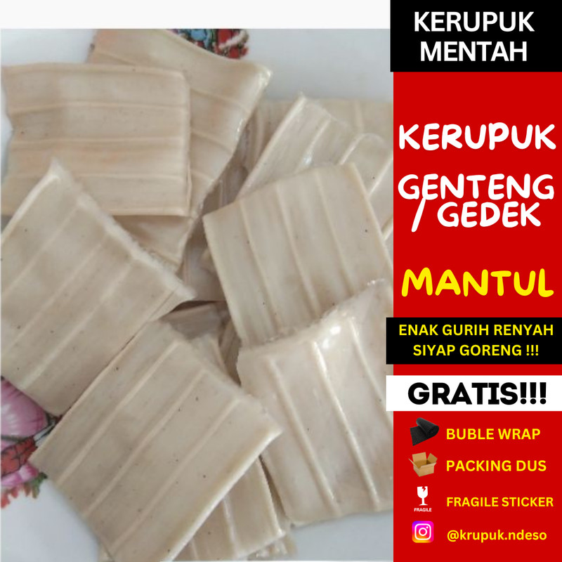 

Kerupuk Puli Bawang Krupuk Puli Lemper Kotak Krupuk Semanggi Mentah Ukuran Sedang Enak Renyah Gurih Cap Apel Merah Kemasan