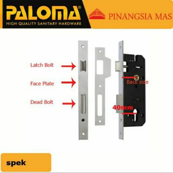 Penawaran Spesial Handle Pintu Set Kunci Paloma Lpp 712 Kunci Pintu Rumah Gagang Pintu Dsk