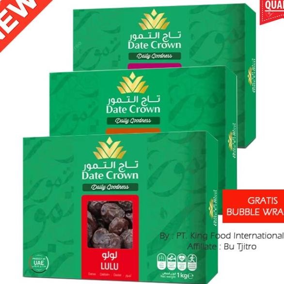 

Kurma Date Crown Lulu 1Kg Produksi Terbaru Erates Dates