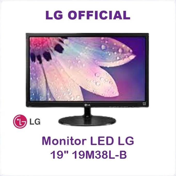 Monitor Lg Led 19" 19M38L-B Hdmi - 19 Lcd Lg 19M38L-B Harga Spesial