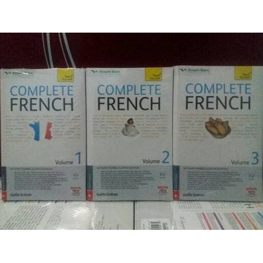 

BUKU BAHASA PRANCIS " PAKET COMPLETE FRENCH by Gaelle Graham