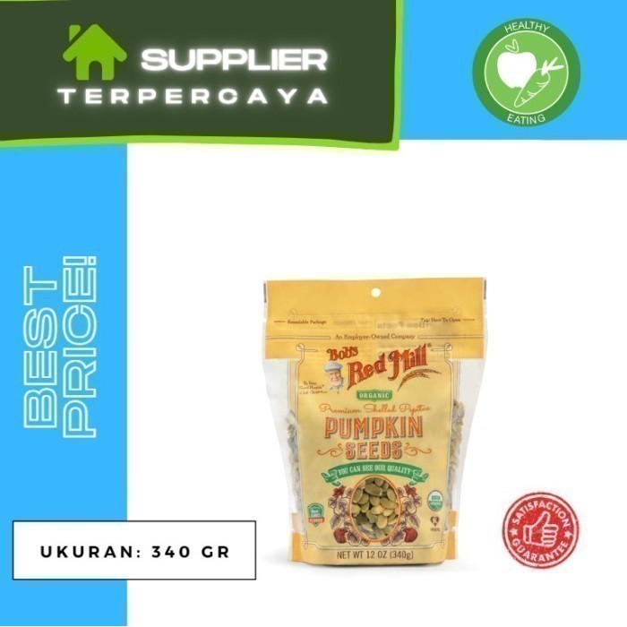 

Bob's Red Mill Organic Pumpkin Seeds 340 gr Non GMO - Vegan - Keto