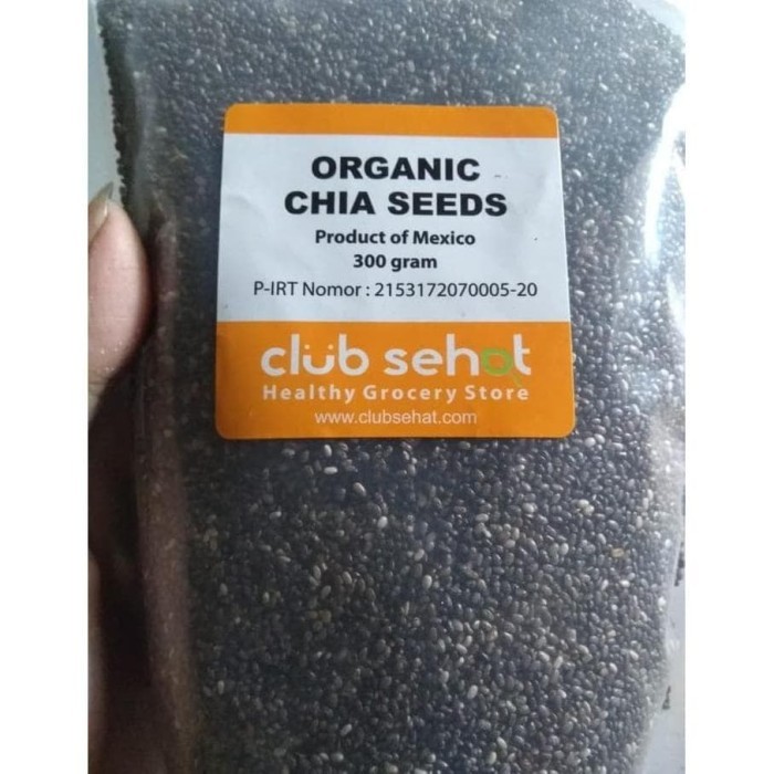 

Organic Chia Seeds Product Mexico Club Sehat