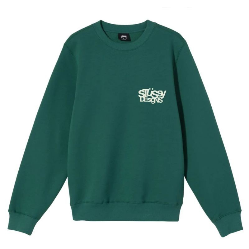 Sweater STUSSY DESIGN BIGSIZE Sweatshirt Oversize Streetwear Urban Style CrewNeck Jumbo Pria Wanita 