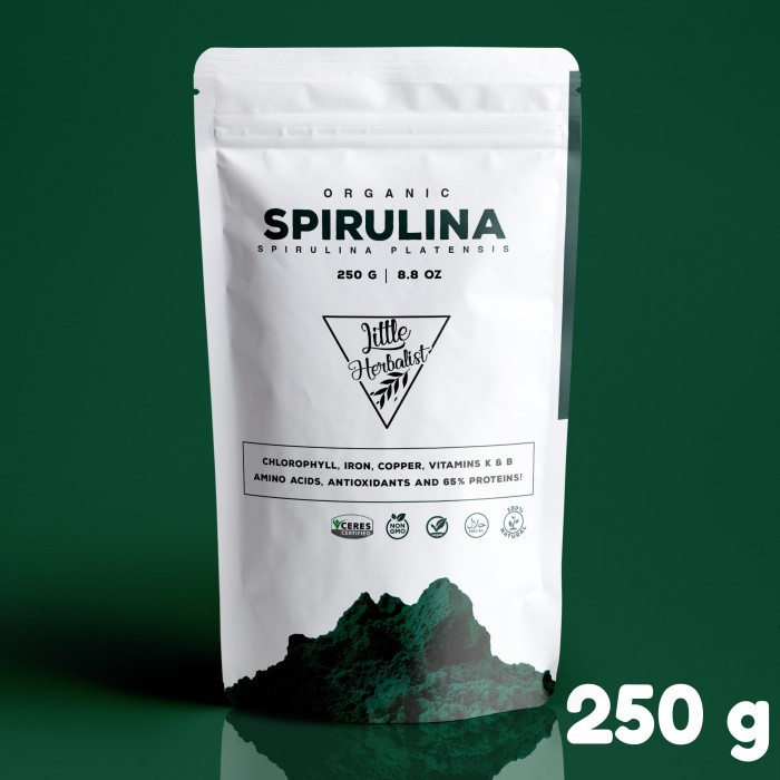 

Terlaris Bubuk Spirulina Organik / Organic Spirulina Powder - 250 grams SALE