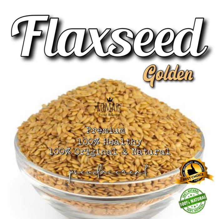 

Terlaris GOLDEN FLAXSEED PREMIUM 500gr NATURAL GOLDEN FLAXSEED SALE