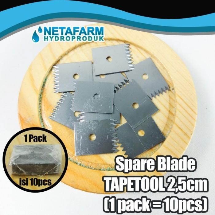 

Replacement Cutting Blade Pisau Pengganti Tapetool 1 pack - isi 10 pcs Kualitas Terbaik