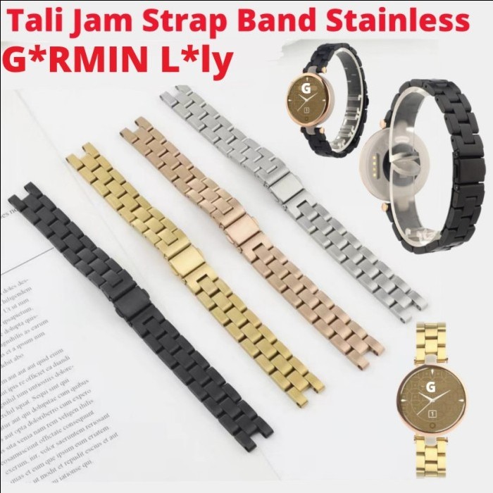 Produk Ready Tali Jam Garmin Lily Strap Band Stainless