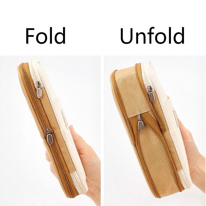 

PROMO Angoo Kawaii Pencil Cases Large Capacity Pencil Bag Pouch Holder Box for Girls Office Student Stationery Organizer School Supplies uh-22