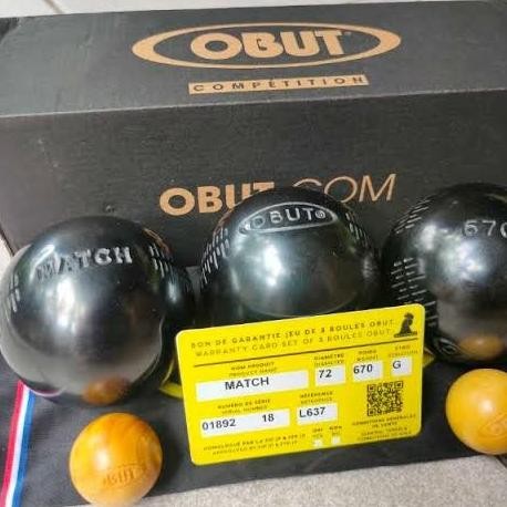 PROMO Bola Petanque Obut Match