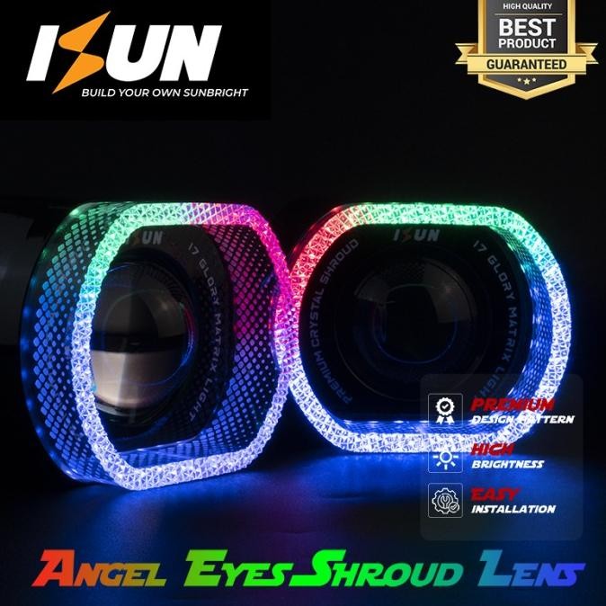 ISUN Premium Shroud 5D Matrix Acrylic Akrilik Vietnam Style Shroud 5D Premium RGB Matrix