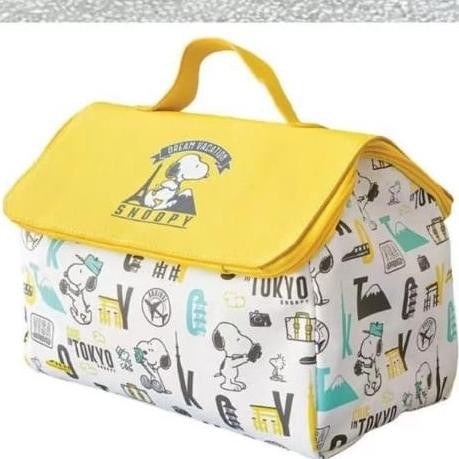 TAS TENTENG SNOOPY BENTUK RUMAH SLING BAG SELEMPANG TAS LUCU UNIK GEMOY GEMES KEKINIAN MODERN KAIN H