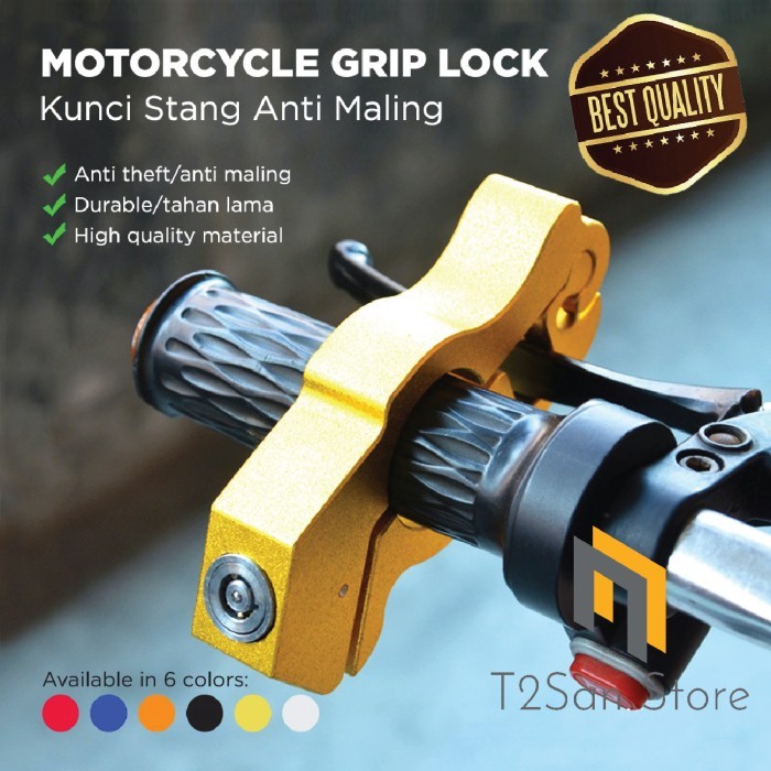 GRIPLOCK KUNCI STANG REM TANGAN MOTOR PREMIUM QUALITY