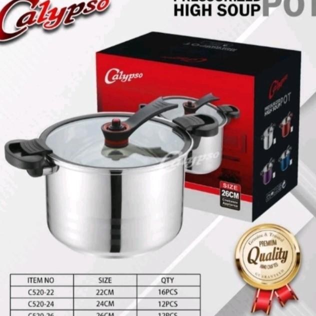 Panci Presto Calypso Presusurized Stainless Steel