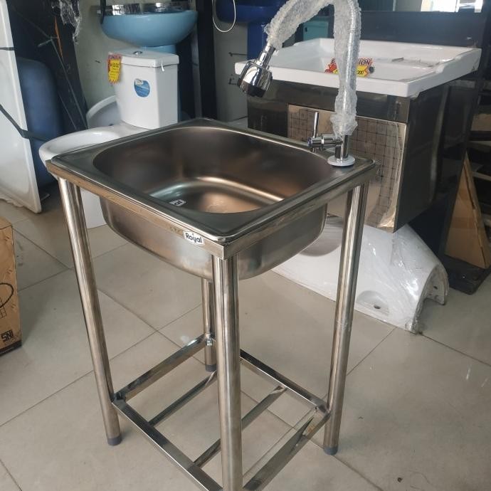 Kitchen Sink Portable / Bak Cuci Piring Royal Sb 42 Pk Komplit Set  Ready