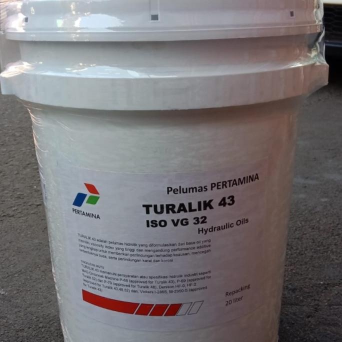 Masih Oli Hidrolik Pertamina Turalik 43