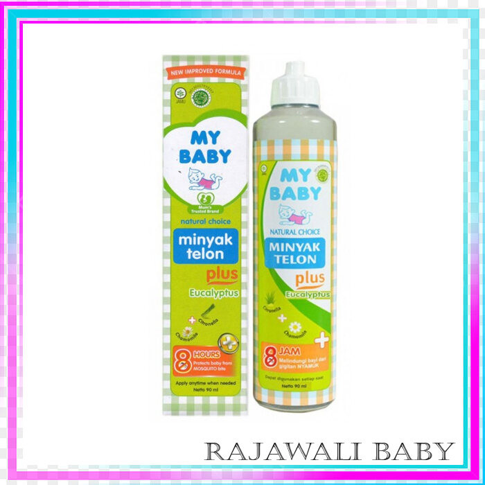 My Baby Minyak Telon Plus Eucalyptus - Minyak Telon My Baby 90 ml