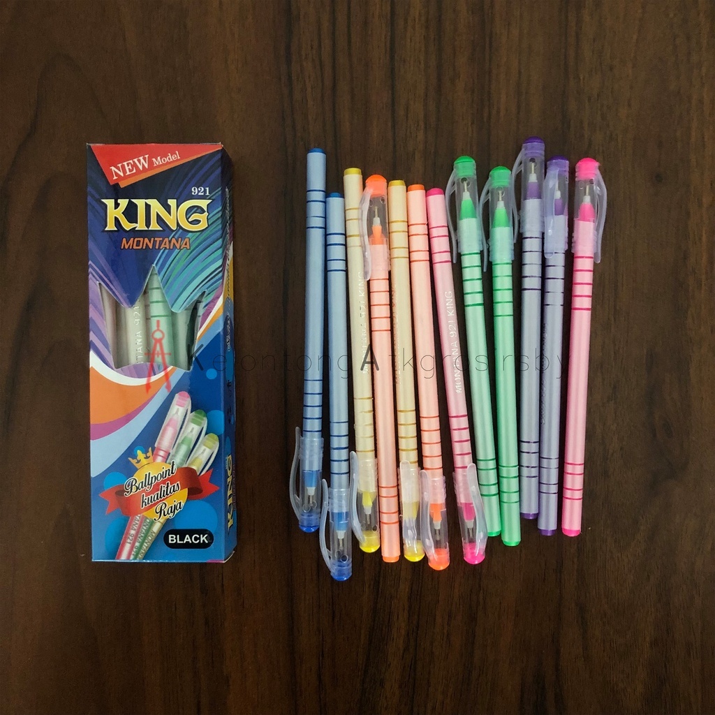 

Ballpoint / Puplen / Bolpen Murah Montana King 921