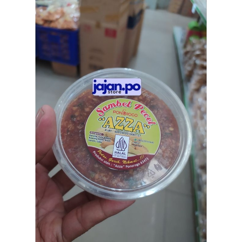 

Sambel Pecel Azza Khas Ponorogo Cup 200gram