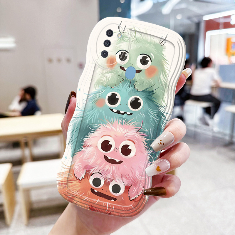 Casing Hp Untuk Samsung Galaxy A11 M11 Case Casing HP Softcase Monster mewah Kesing transparan gelom
