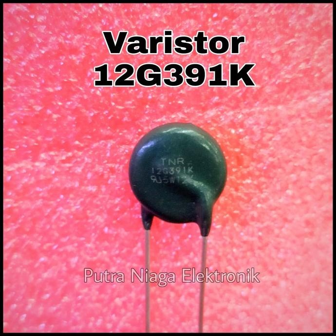 TNR 12G391K MOV 12391 12V391 Varistor ZNR 250V AC / 320V DC putr4n Kualitas Baik