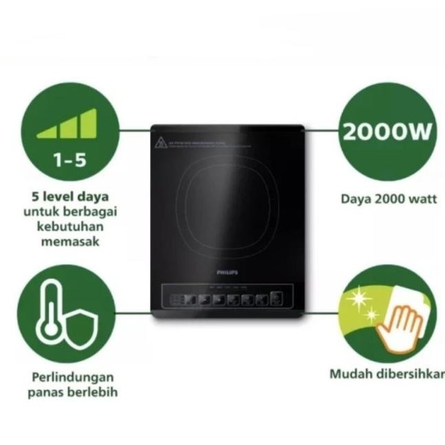 Philips Induction Cooker Hd4902 Kompor Listrik Induksi