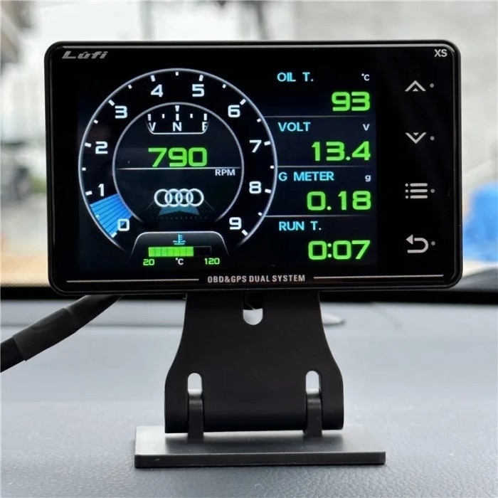 Terlaris Lufi Xs Obd2 + Gps Gauge Multi Display Free Update Original