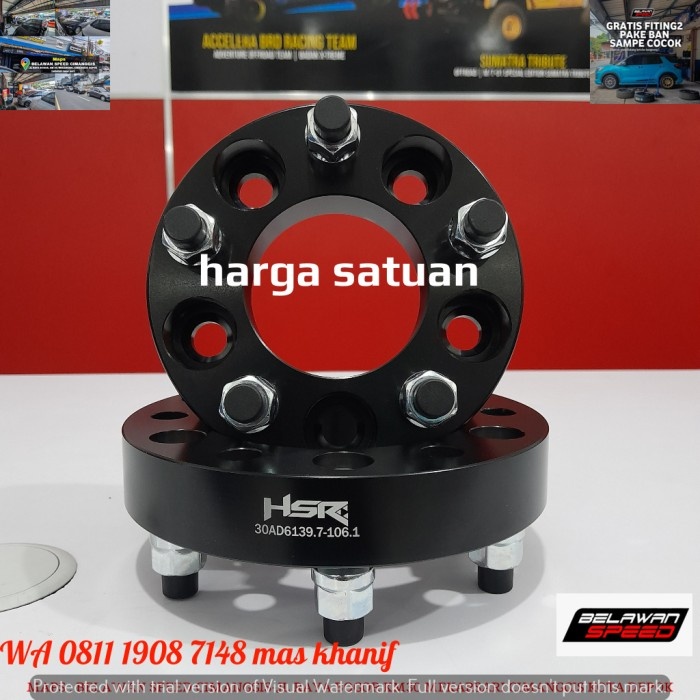 ADAPTOR VELG MOBIL PCD 5X139,7 CB 110,1 TEBAL 20MM HSR UNTUK SUZUKI ESCUDO GRAND ESCUDO JIMNY JIMNY