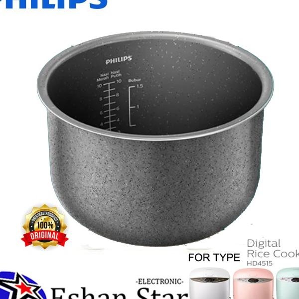 Philips Panci Inner Pot Bakuhanseki Rice Cooker Hd4515