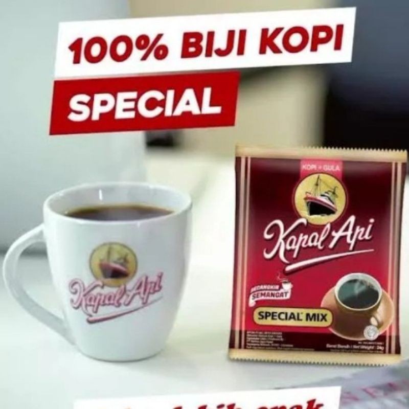 

Kopi Sachet Kapal Api Special Mix 23gr PROMO DISKON TERBATAS