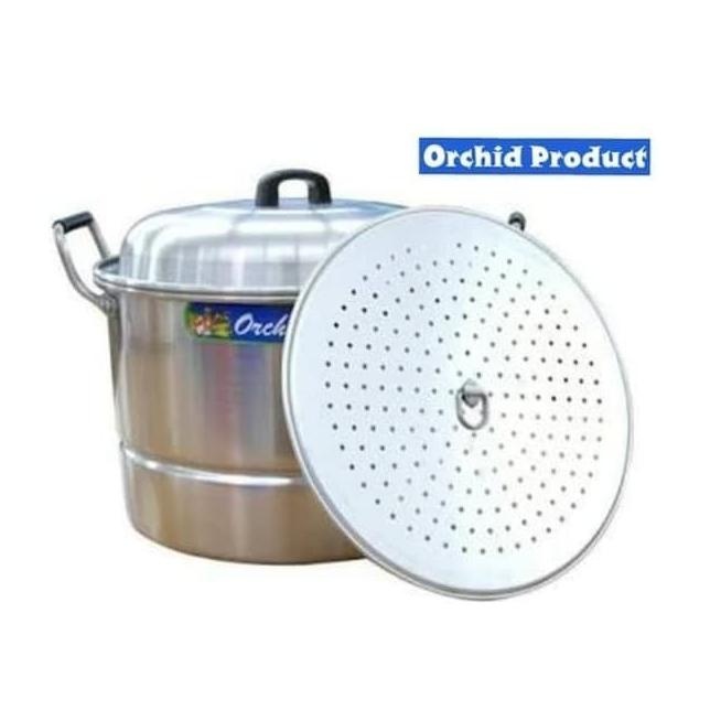 Panci Serbaguna Orchid 32Cm Langseng Sg Orchid Kukusan Dandang Nasi