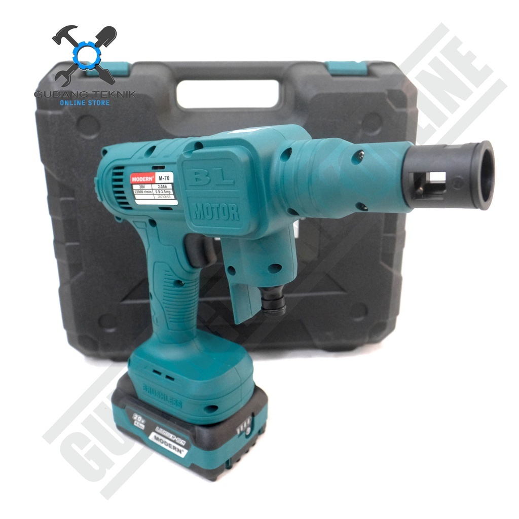 READY Jet Cleaner CORDLESS MODERN M70 / Mesin Cuci Motor Mobil BATERAI M-70 M70 MODERN