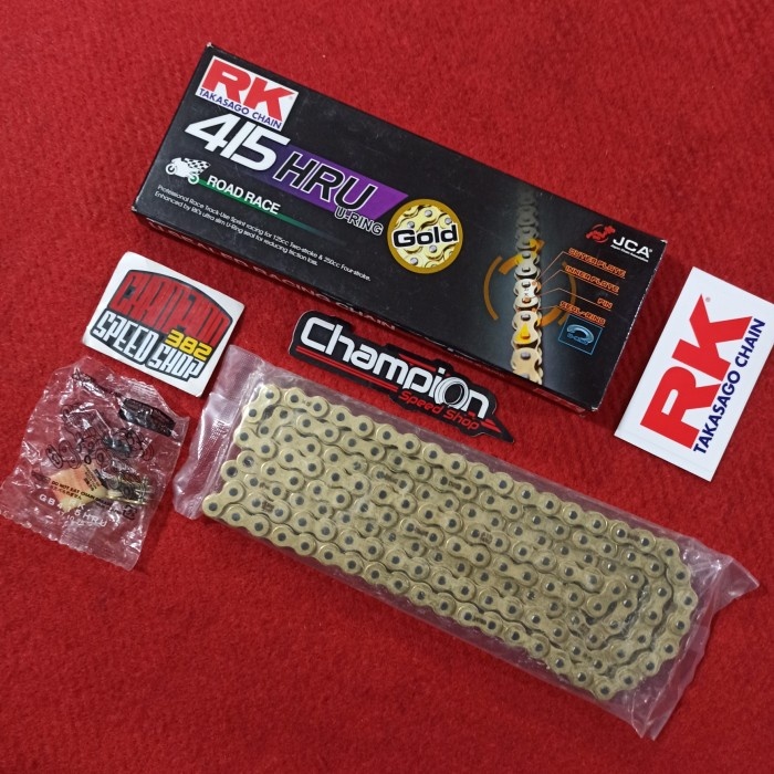 RANTAI RK TAKASAGO CHAIN 415 HRU U-RING NINJA R RR 150 150R 150RR