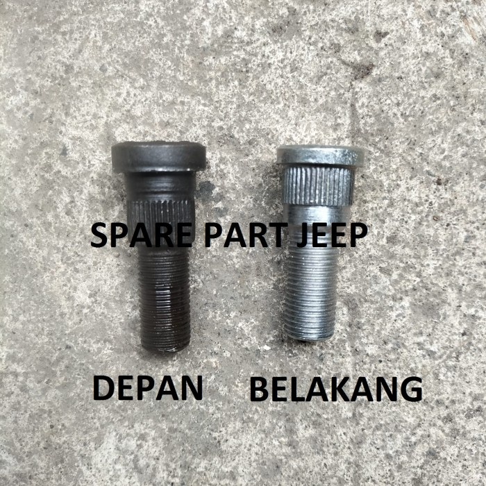 BAUT RODA JEEP CJ7 PANJANG 5 CM
