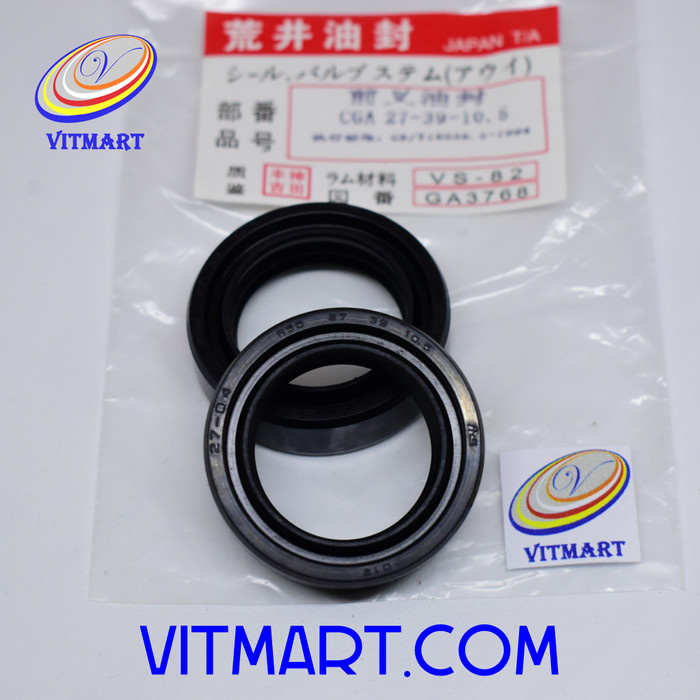 SEAL SHOCK SIL SOKBREKER KYMCO EASY 100 CC 27X39X10.5 ARAI JEPANG