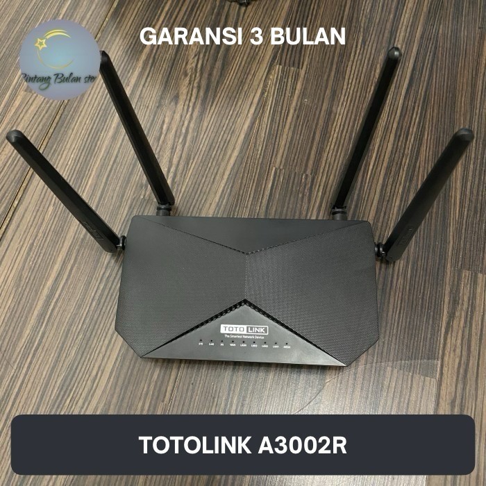 ROUTER TOTOLINK AC1200 DUALBAND GIGABIT