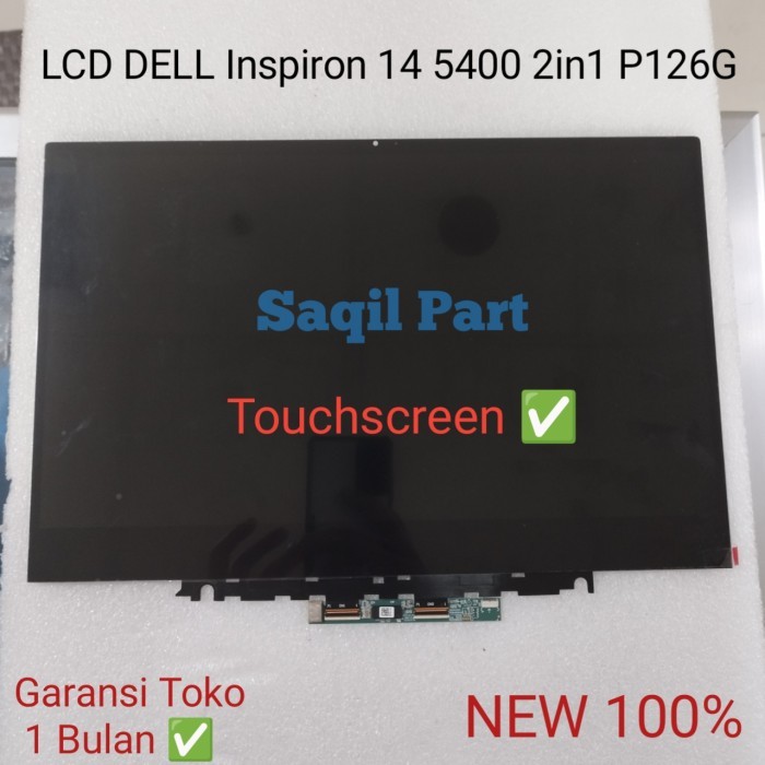 LAYAR LCD LED DELL INSPIRON 14 5400 5406 7405 2-IN-1 P126G P126G001