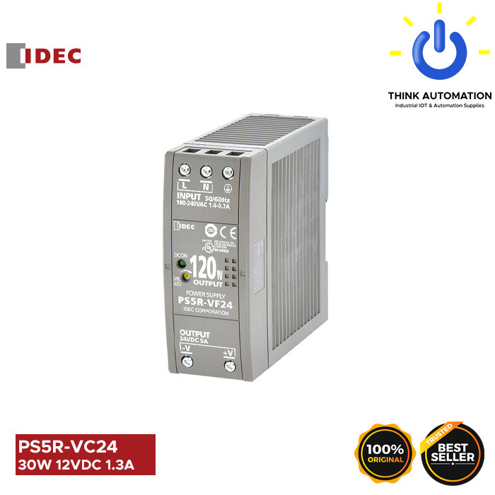 POWER SUPPLY 30W 24V IDEC PS5R-VC24
