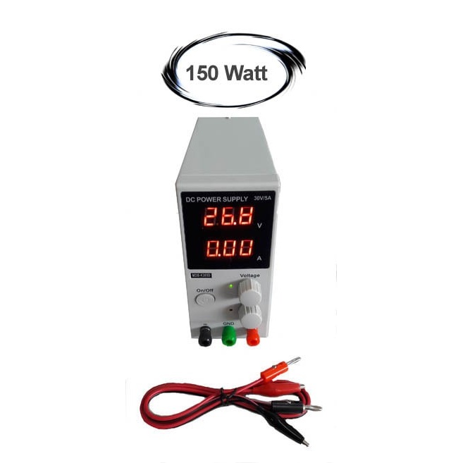 DC POWER SUPPLY DIGITAL MERK MDB 30V 5A