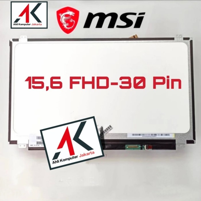 LED LCD LAPTOP MSI 6QF GL63 GE63 GP62 GE62 CX62 GL62 N156HGA-EAL